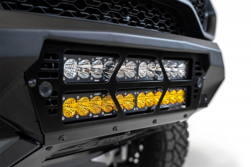 Addictive Desert Designs 2021 Dodge RAM 1500 TRX Bomber Front Bumper (20in Lights) Bumpers - Steel Addictive Desert Designs