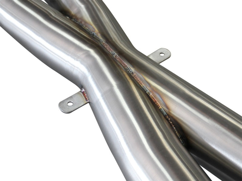 aFe MACHForce XP Exhaust 304SS Cat-Back w/ Carbon Fiber Tips 12-13 BMW M5 (F10) V8 4.4L (tt) Catback aFe