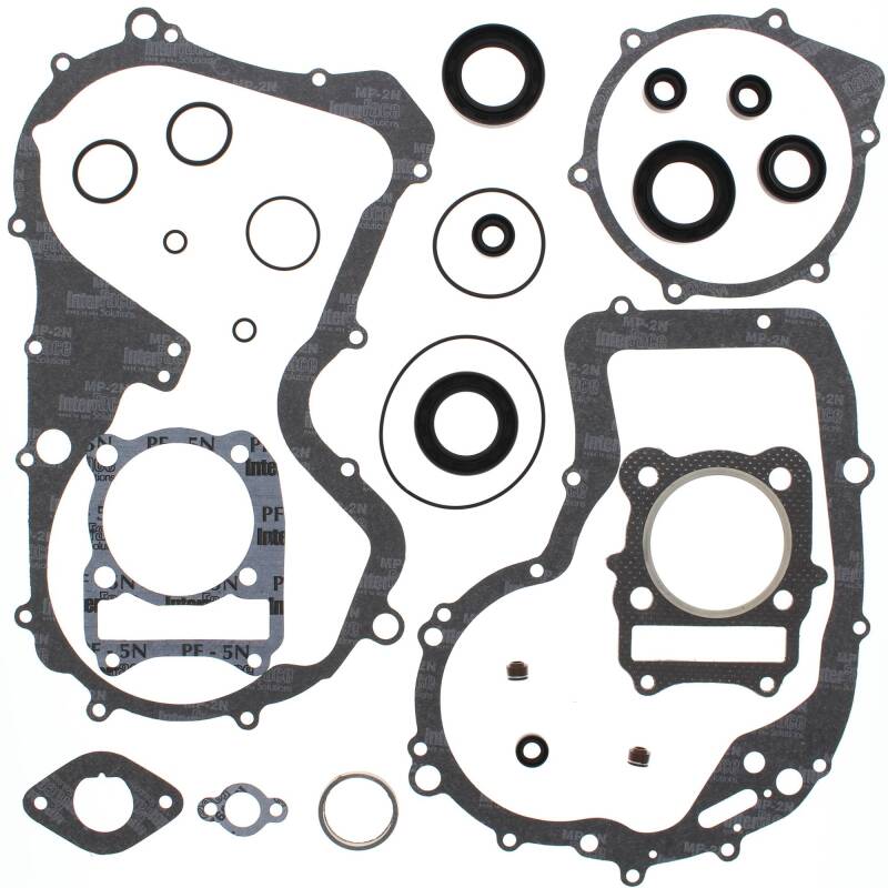 Vertex Gaskets 99-02 Suzuki LT-F300F King Quad Complete Gasket Kit w/ Oil Seals Engine Hardware Vertex Pistons
