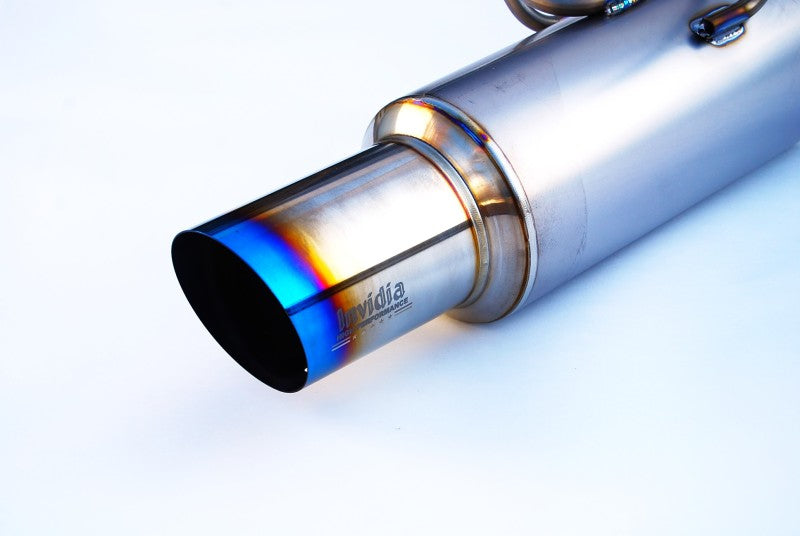 Invidia 2015+ WRX/STi 4 Door 80mm Single Outlet Full Titanium Cat-Back Exhaust Catback Invidia