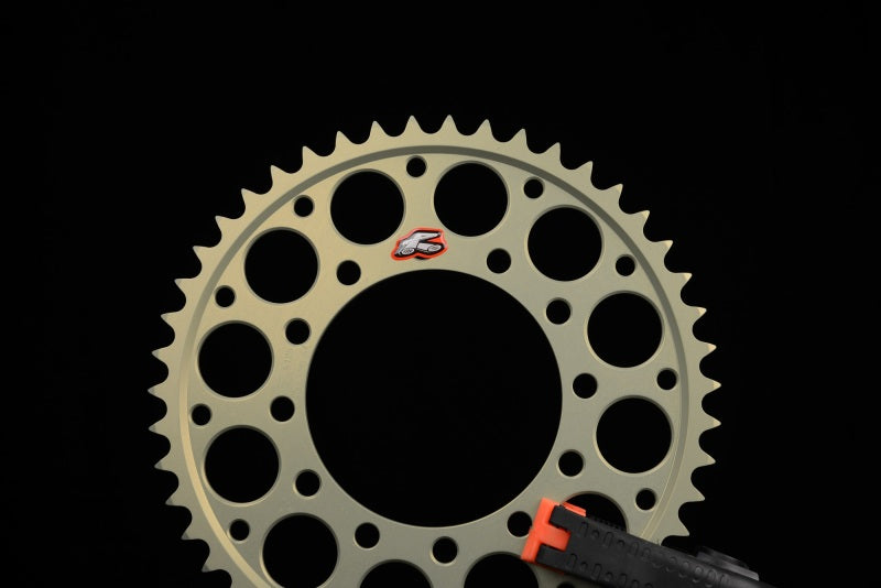 Renthal 24+Kawasaki ZX-4R/ ZX-4RR Rear Sprocket - Hard Anodized 520-50P Hard Anod Sprockets Renthal