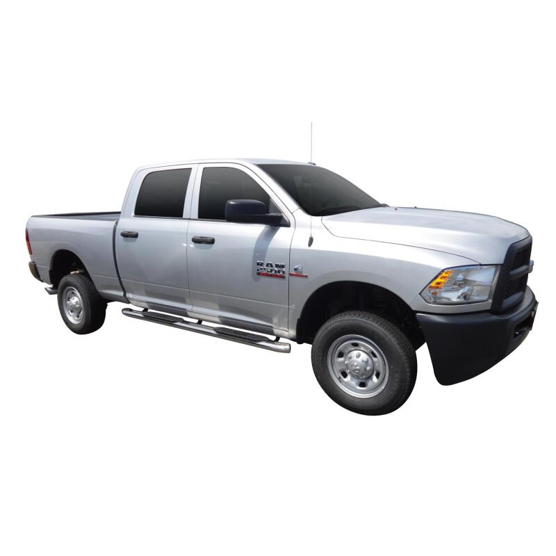 Westin 2009-2018 Dodge/Ram 1500 Quad Cab PRO TRAXX 5 Oval Nerf Step Bars - SS Nerf Bars Westin