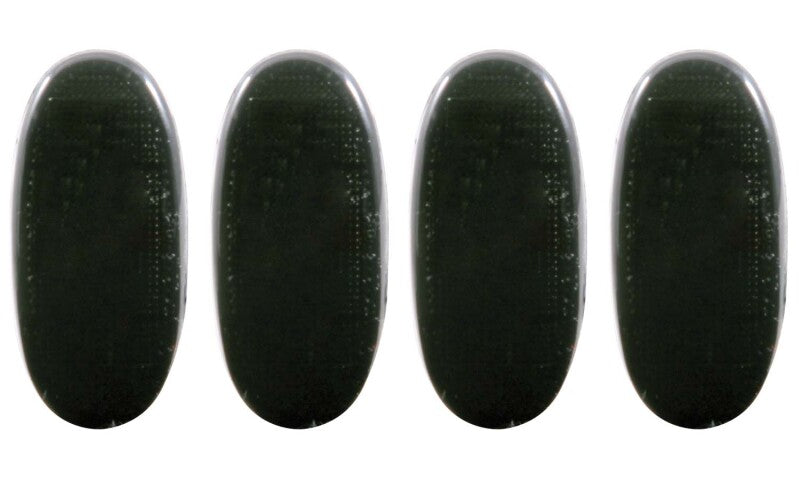 ANZO 2011-2016 Ford F-350 LED Fender Light Kit Smoke 2pc Amber / 2pc Red Lights Corner ANZO