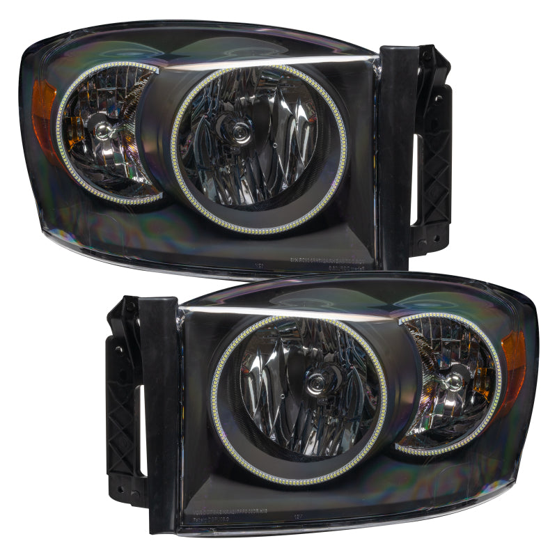 Oracle 07-08 Dodge Ram SMD HL - Black - White Headlights ORACLE Lighting