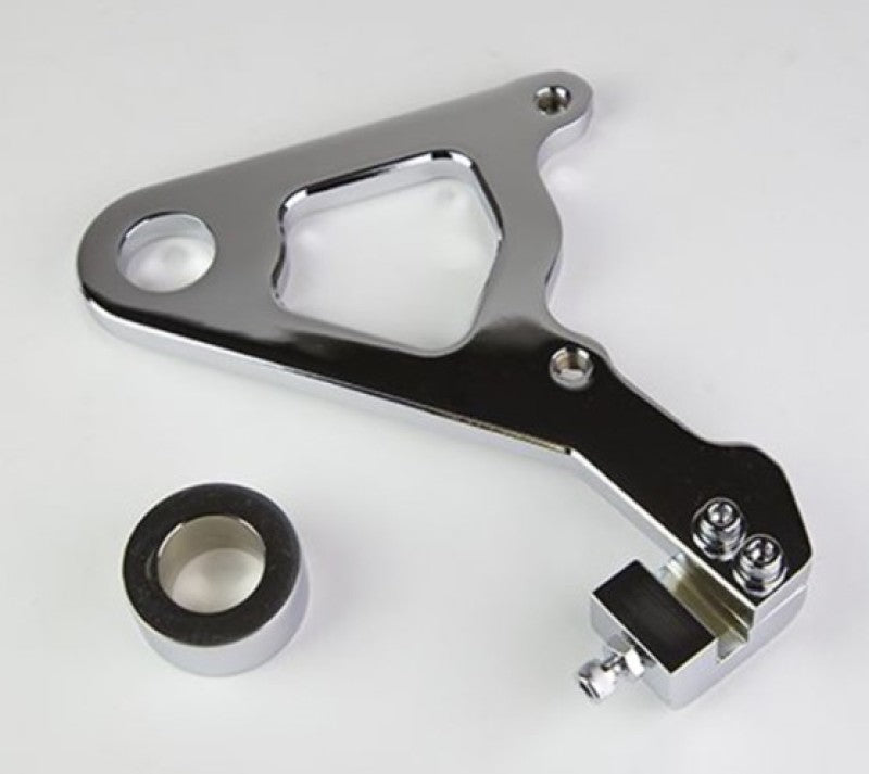 Wilwood Caliper Mounting Kit Chrome w/Bracket GP310 2000-06 FLH/FLT Brake Hardware Wilwood