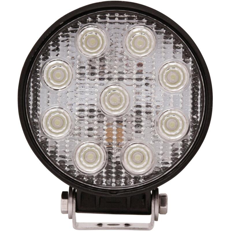 Westin LED Work Utility Light Round 5 inch Flood w/3W Epistar - Black Work Lights Westin