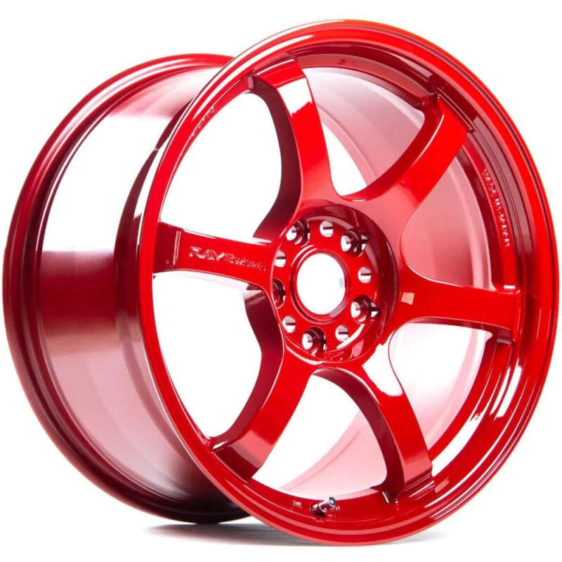 Gram Lights 57DR 18x9.5 +38 5x114.3 Milano Red Wheel (Min Order Qty 20) Wheels - Cast Gram Lights