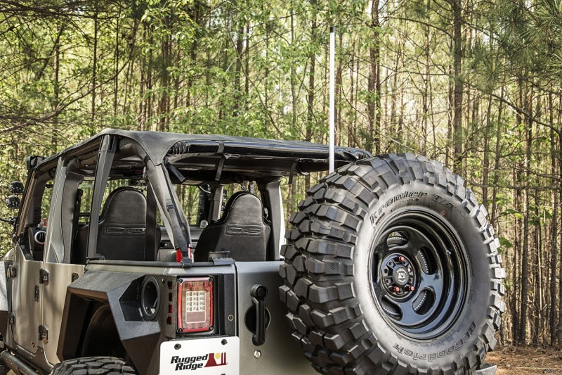 Rugged Ridge 39in RGB Lighted Whip Antennas Rugged Ridge