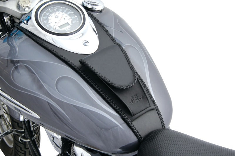 Mustang 99-21 Yamaha V-Star 1100 Custom Cruiser Tank Bib - Black Tank Bibs Mustang Motorcycle