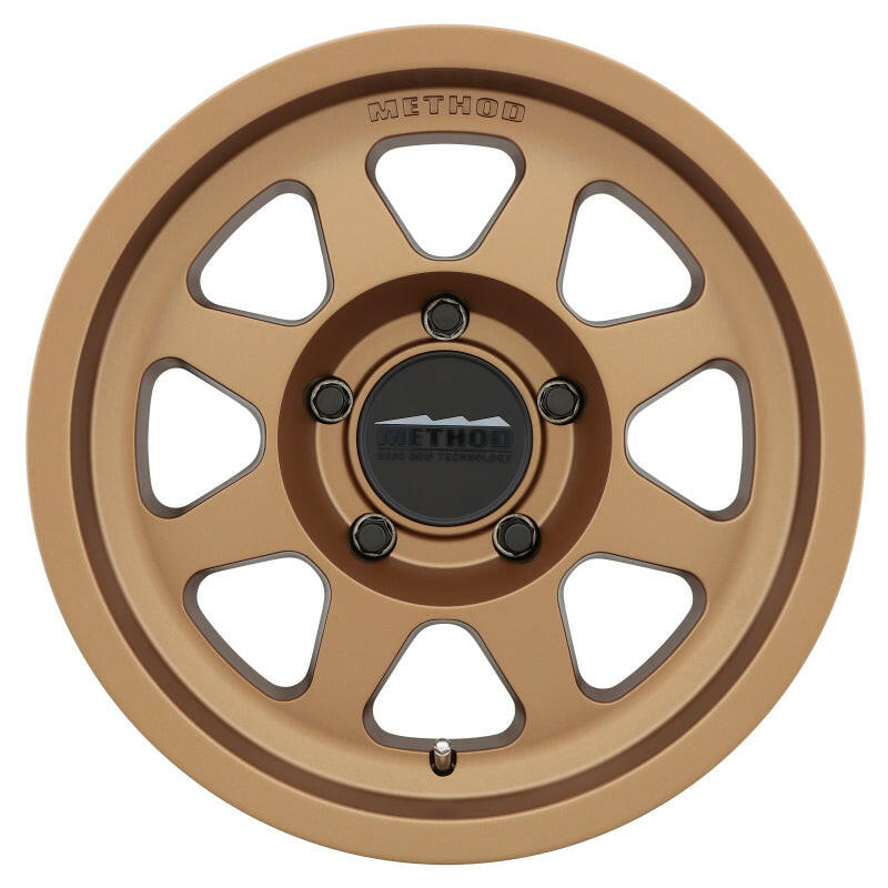 Method MR701 17x7.5 +30mm Offset 5x4.5 73mm CB Method Bronze Wheel Wheels - Cast Method Wheels