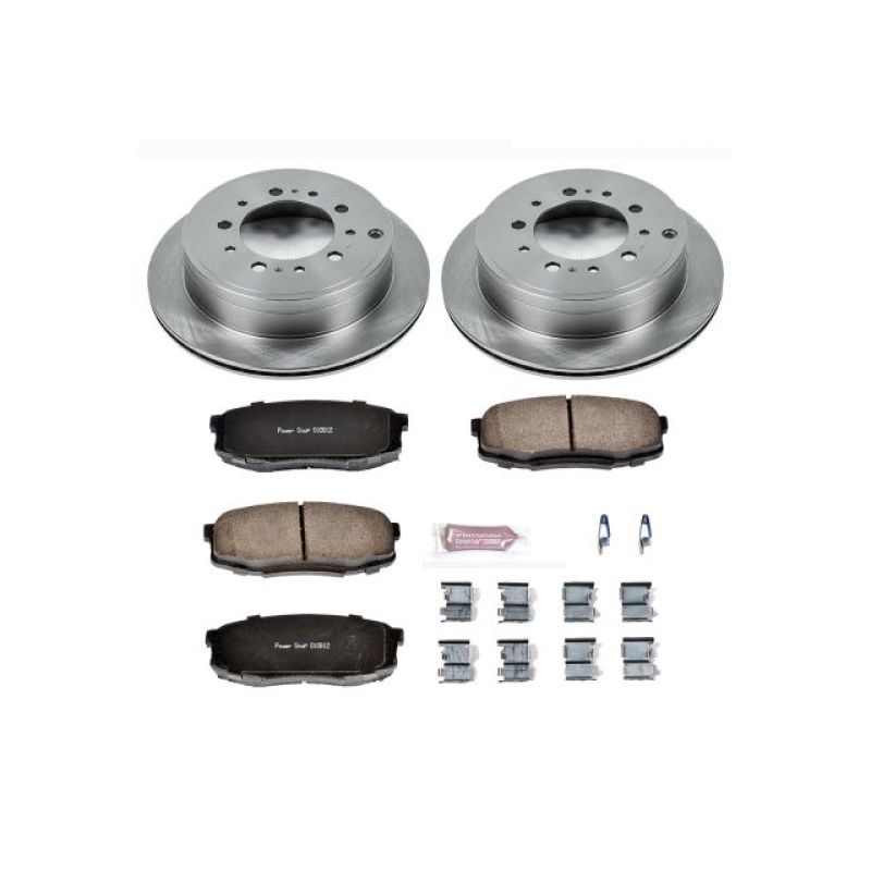 Power Stop 08-11 Lexus LX570 Rear Autospecialty Brake Kit Brake Kits - OE PowerStop