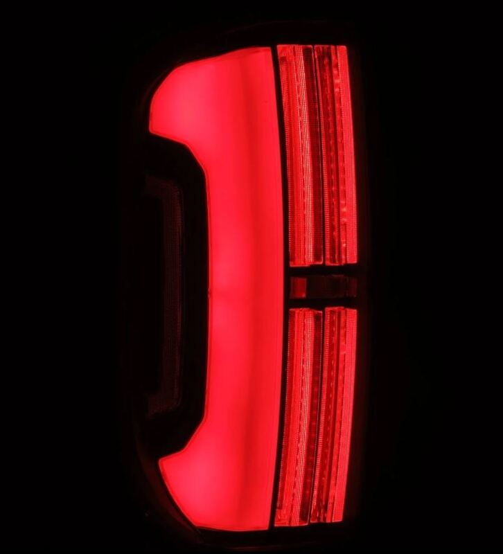 AlphaRex 14-21 Toyota Tundra Nova-Series LED Tail Lights - Black Red Tail Lights AlphaRex
