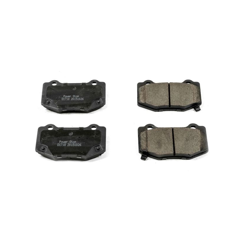 Power Stop 16-19 Chevrolet Camaro Rear Z16 Evolution Ceramic Brake Pads Brake Pads - OE PowerStop