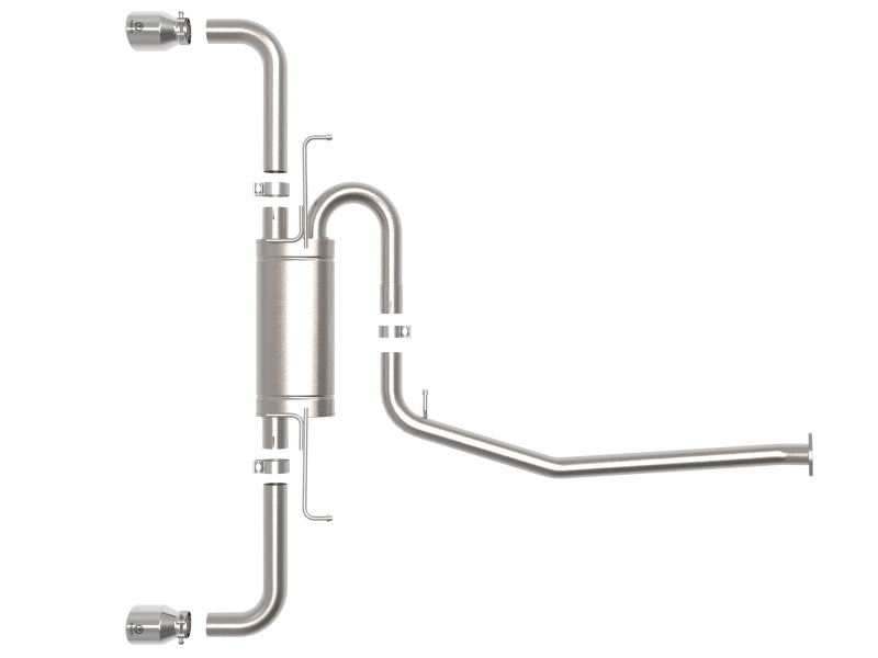aFe Power 19-21 Toyota RAV4 L4-2.5L Takeda 304 SS Cat-Back Exhaust w/ Polished Tip Catback aFe