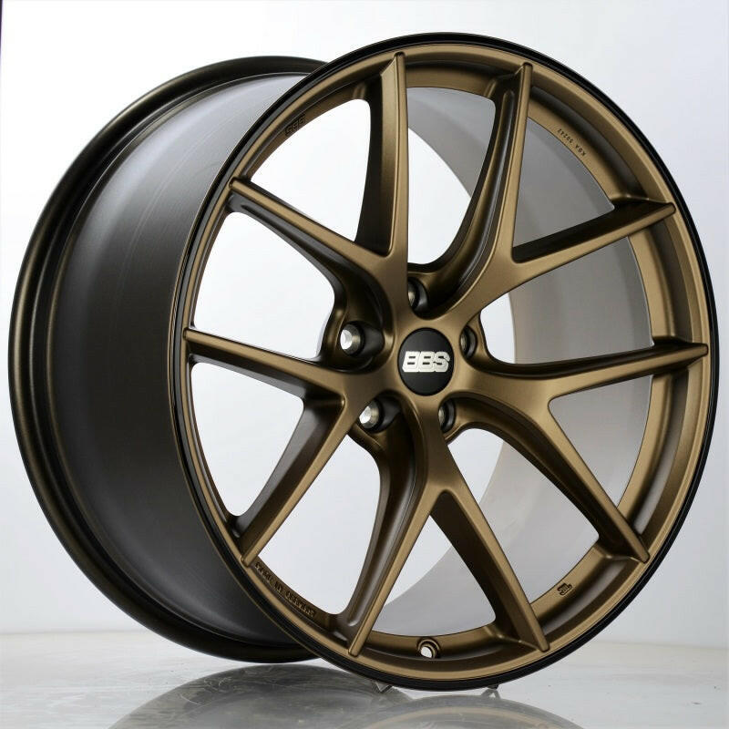 BBS CI-R 19x9 5x120 ET44 Bronze Rim Protector Wheel -82mm PFS/Clip Required Wheels - Cast BBS