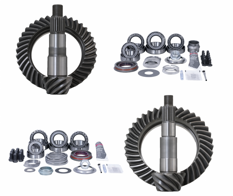 Revolution Gear & Axle 07-18 Jeep Wrangler JK Non-Rubicon Timken Bearing 4.88 Ratio Gear Package Differential Install Kits Revolution Gear & Axle