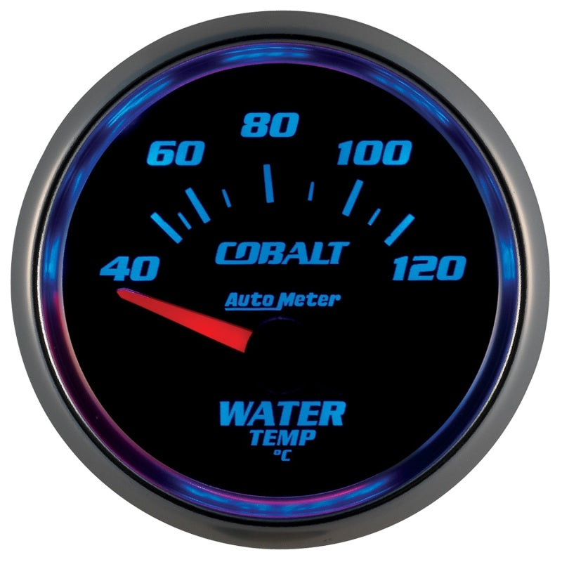 Autometer Cobalt 52mm Short Sweep Electronic 40-120 Deg C Water Temprature Gauge Gauges AutoMeter