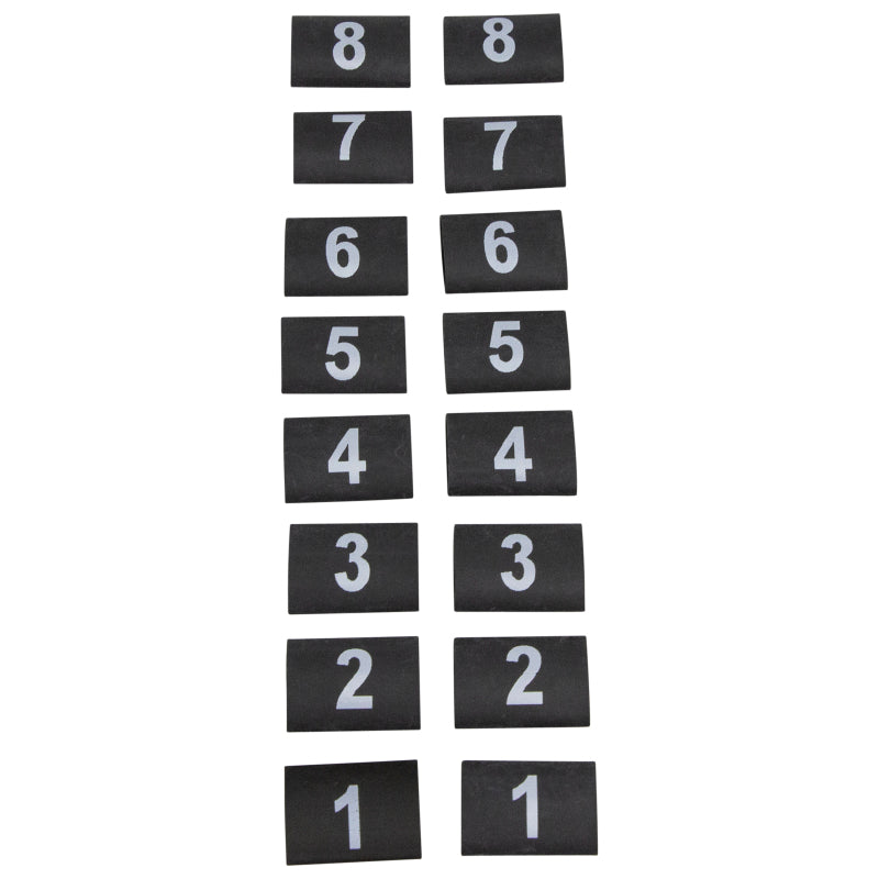 Fast Cyl. Numbering Kit, 8.5Mm, Heat Shrink, 8.5Mm Universal Hardware Kits - Other FAST