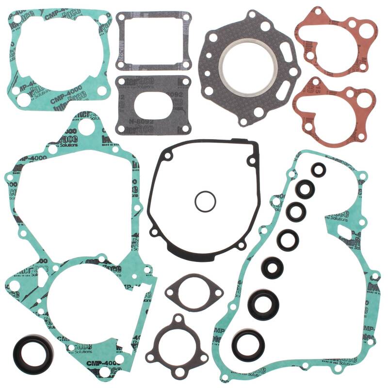 Vertex Gaskets 84-85 Honda CR125R Complete Gasket Kit w/ Oil Seals Engine Hardware Vertex Pistons