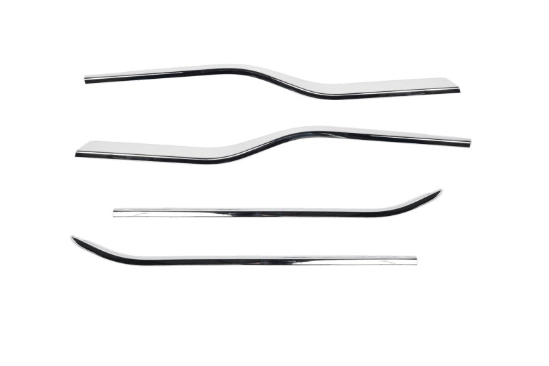 Putco 15-20 Ford F-150 - SuperCab (ABS Window Trim) Window Trim Accents Wind Deflectors Putco