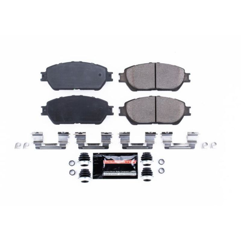 Power Stop 05-15 Toyota Tacoma Front Z23 Evolution Sport Brake Pads w/Hardware Brake Pads - Performance PowerStop