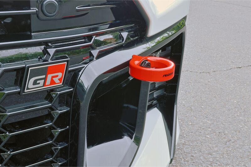 PERRIN 23-26 Toyota GR Corolla Front Tow Hook - Red Tow Hooks Perrin Performance