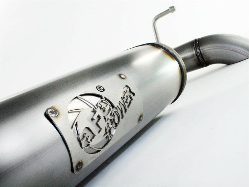 aFe MACHForce XP 07-17 Jeep Wrangler V6-3.6/3.8L 409 SS 2.5in Axle-Back Exhaust Axle Back aFe