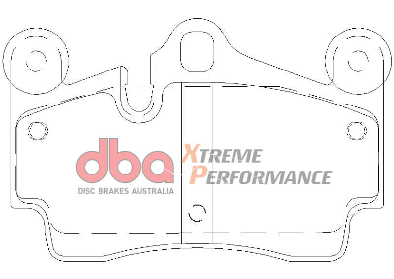 DBA 03-10 Porsche Cayenne XP650 Rear Brake Pads Brake Pads - Performance DBA