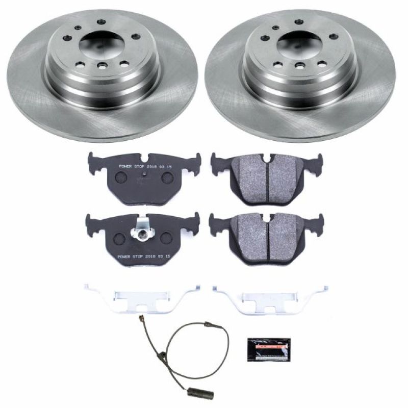 Power Stop 1995 BMW 740i Rear Track Day SPEC Brake Kit Brake Kits - Performance Blank PowerStop