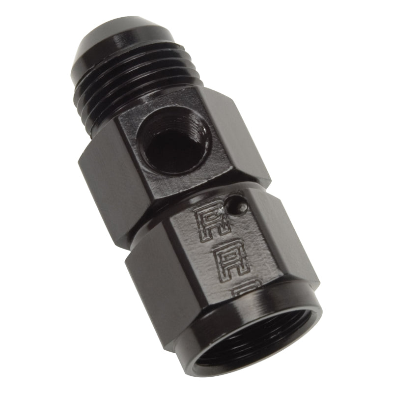 Russell Performance -6 AN Fuel Pressure Take off (Black) Fittings Russell