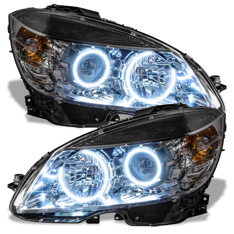 Oracle Mercedes Benz C-Class 08-11 LED Halo Kit - White Headlights ORACLE Lighting