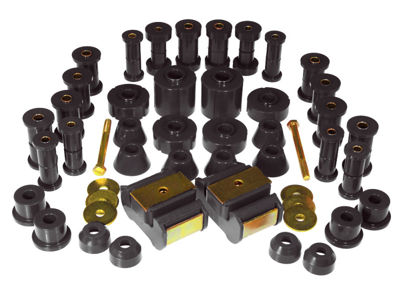 Prothane 73-80 Chevy Truck 4wd Total Kit - Black Bushings - Full Vehicle Kits Prothane