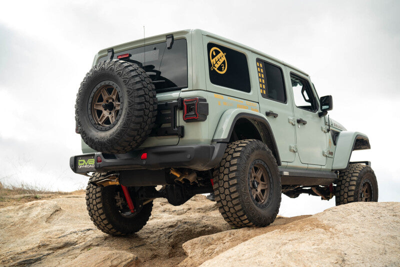DV8 Offroad 18-25 Jeep Wrangler JL Spare Tire Carrier Chase Racks DV8 Offroad