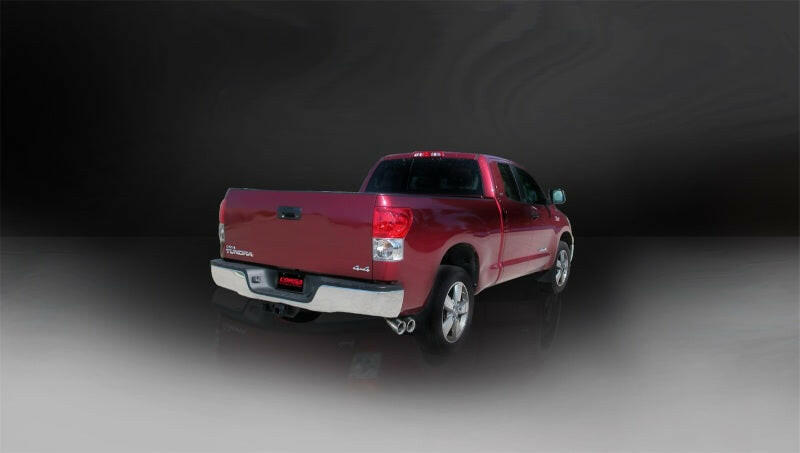Corsa 2009-2010 Toyota Tundra Double Cab/Crew Max 5.7L V8 Polished Sport Cat-Back Exhaust Catback CORSA Performance
