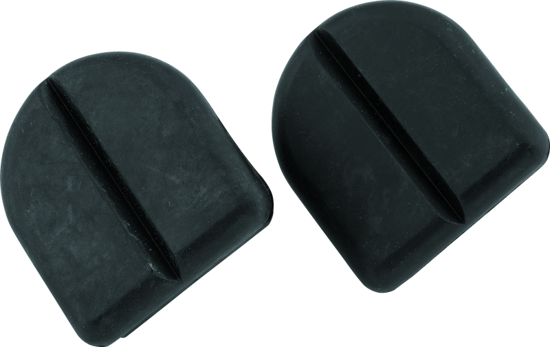 Kuryakyn Replacement Rubber For Stirrup Heel Rest Black (Pair) Pedal Covers Kuryakyn