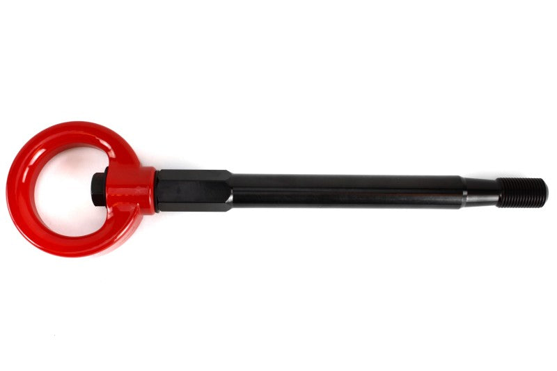 PERRIN 08-14 Subaru WRX & STI / 08-11 Impreza / 05-09 Legacy Tow Hook Kit (Front) - Red Tow Hooks Perrin Performance