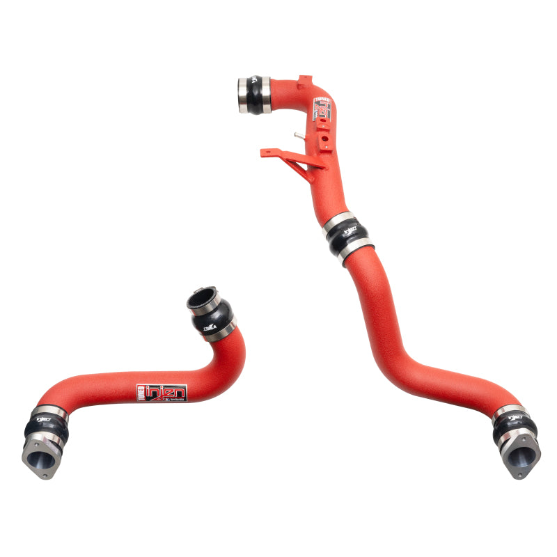 Injen 22-23 Honda/Acura Civic/Si/Integra 1.5L Turbo Aluminum Intercooler Pipe Kit - Wrinkle Red Intercooler Pipe Kits Injen