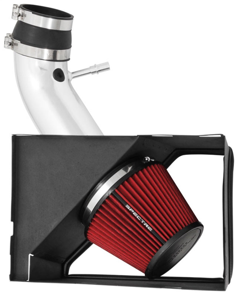 Spectre 14-18 RAM 2500/3500 6.4L Air Intake Kit - Polished w/Red Filter Cold Air Intakes Spectre