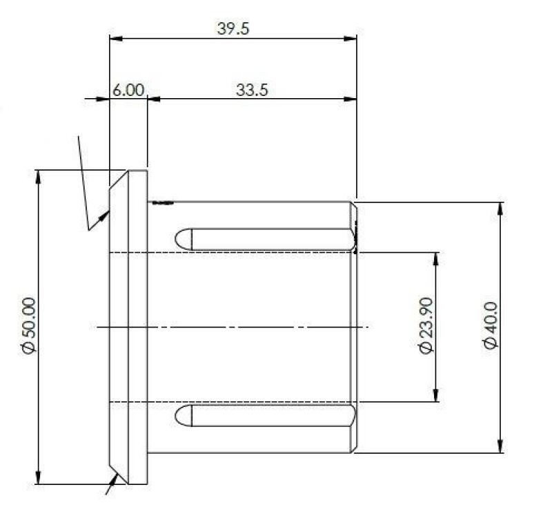 Superpro 14-23 Ram ProMaster 1500/2500/3500 Rear Leaf Spring Rearward Eye Bushing Set Bushings - Full Vehicle Kits Superpro