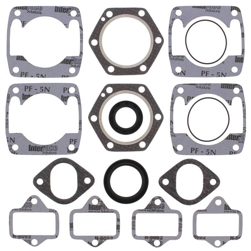 Vertex Gaskets JLO-Cuyuna 2F400/2 6 Bolt Head Electric FC/2 Complete Gasket Kit w/ Oil Seals Engine Hardware Vertex Pistons