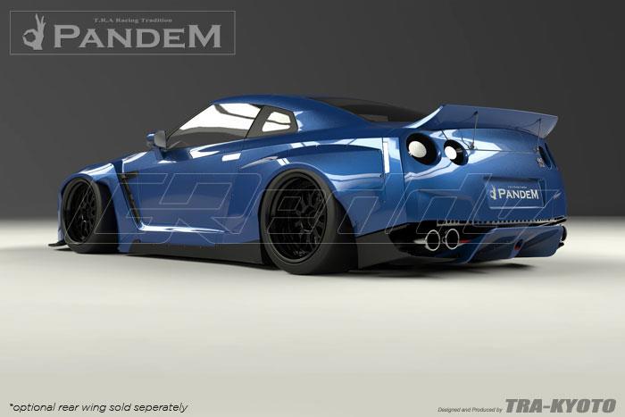GReddy 09+ Nissan GT-R R35 Pandem Aero Front Fenders Only Body Kits GReddy