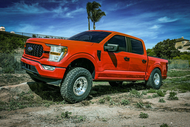 ICON 21-24 Ford F150 4WD 2.75-3.5in Stage 2 Suspension System - Tubular UCA Coilovers ICON