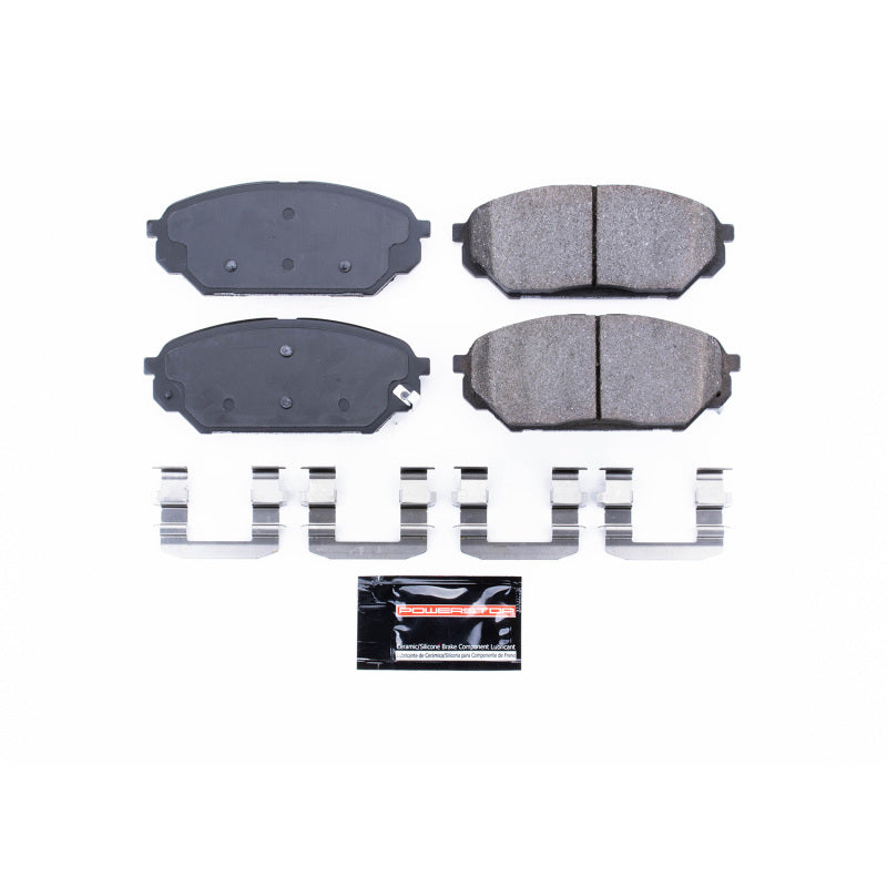 Power Stop 07-12 Hyundai Veracruz Front Z23 Evolution Sport Brake Pads w/Hardware Brake Pads - Performance PowerStop