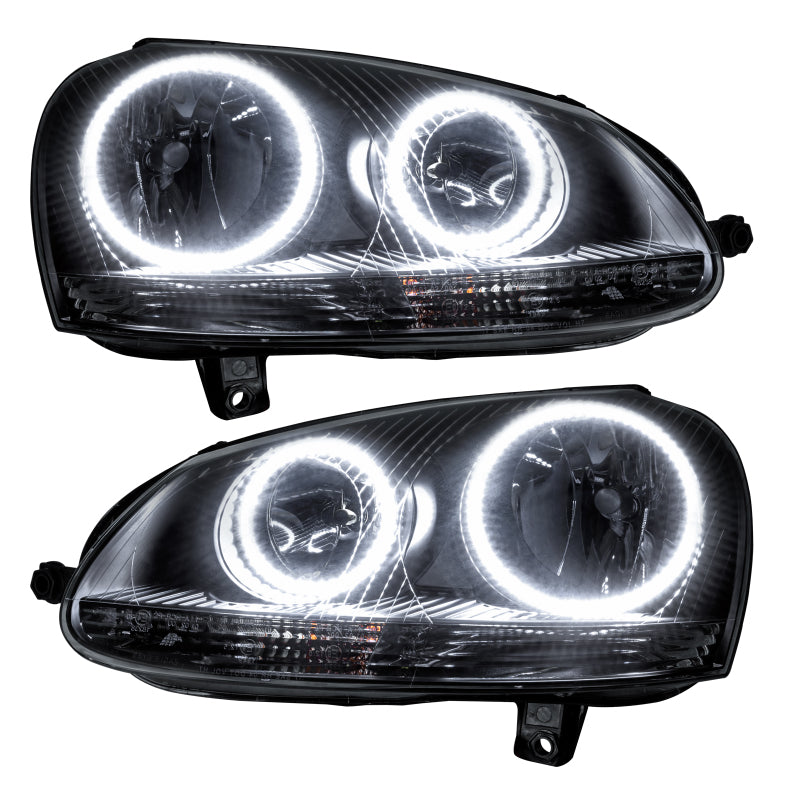 Oracle 06-10 Volkswagen Jetta SMD HL - Chrome - White Headlights ORACLE Lighting