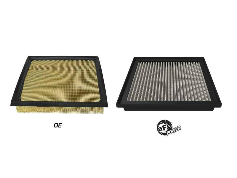 aFe MagnumFLOW Pro DRY S OE Replacement Filter 2022+ Toyota Tundra V6-3.5L (tt) Air Filters - Universal Fit aFe