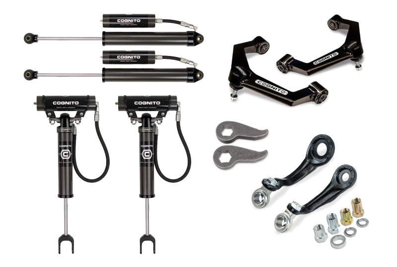 Cognito 11-19 Chevy/GMC Silv/Sierra 2500/3500 HD 2WD/4WD 3in Premier Leveling Kit w/ 2.0 RR Shocks Leveling Kits Cognito