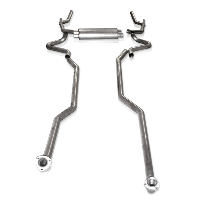 Stainless Works Chevy Camaro 1970-81 Exhaust Transversed Stainless Catback Stainless Works