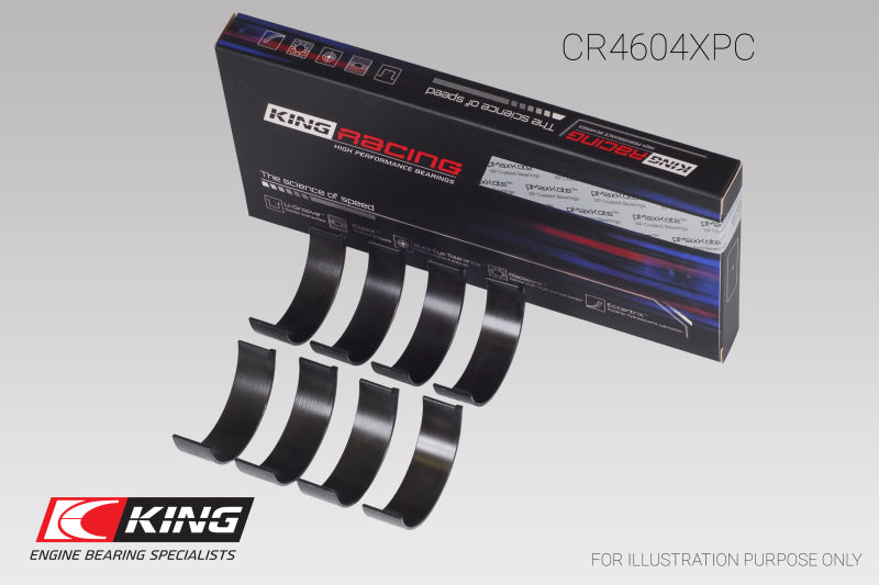 King Engine Bearings Ford 2.3L Duratec Mazda L3-VDT MZR Turbo (Size 0.26) Connecting Rod Bearing Set Bearings King Engine Bearings