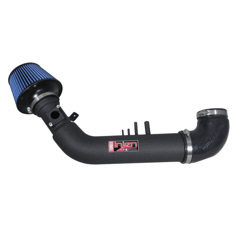 Injen 00-04 Tundra / Sequoia 4.7L V8 & Power Shield only Wrinkle Black Power-Flow Air Intake System Cold Air Intakes Injen