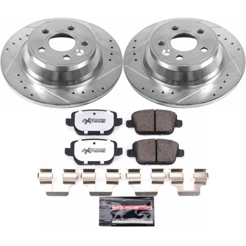 Power Stop 07-11 Volvo S80 Rear Z36 Truck & Tow Brake Kit Brake Kits - Performance D&S PowerStop